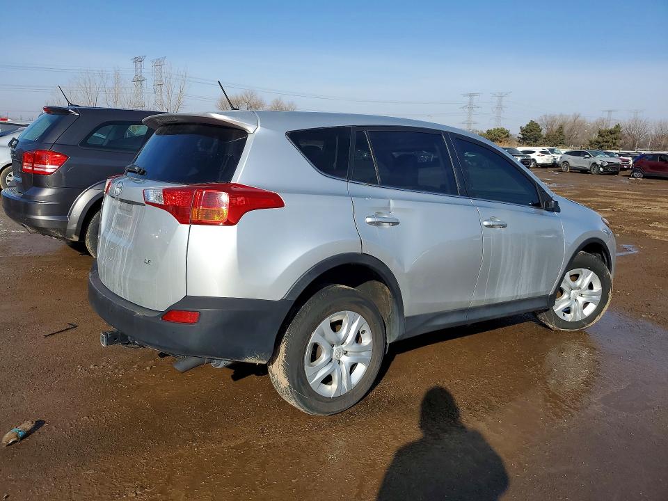 2014 Toyota Rav 4 VIN JTMZFREVXEJ011880 COPART salvage auction — FRONT END, Tn - Salvage Certificate, sold $3,950 on 2026-07-07 (photo 3)