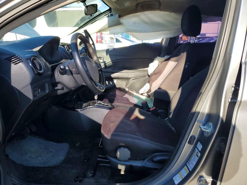2020 Mitsubishi Mirage VIN ML32F4FJXLHF09216 COPART salvage auction — ALL OVER, Tx - Salvage Vehicle Title, sold $1,200 on 2026-07-09 (photo 7)