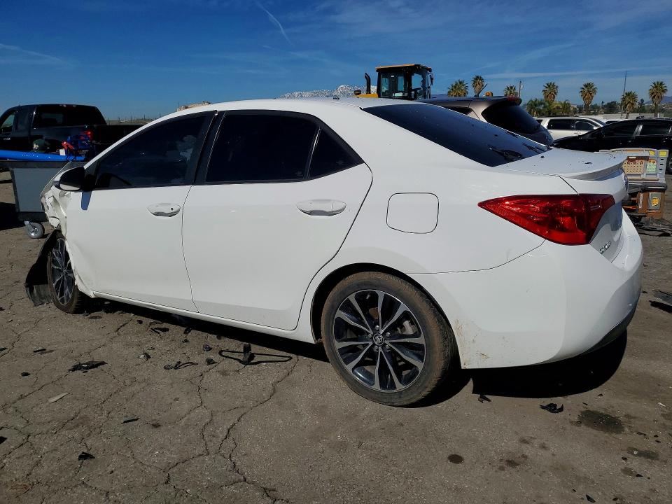 2019 Toyota Corolla VIN 5YFBURHEXKP896334 COPART salvage auction — FRONT END, CA - SALVAGE CERTIFICATE, sold $1,600 on 2026-07-27 (photo 2)