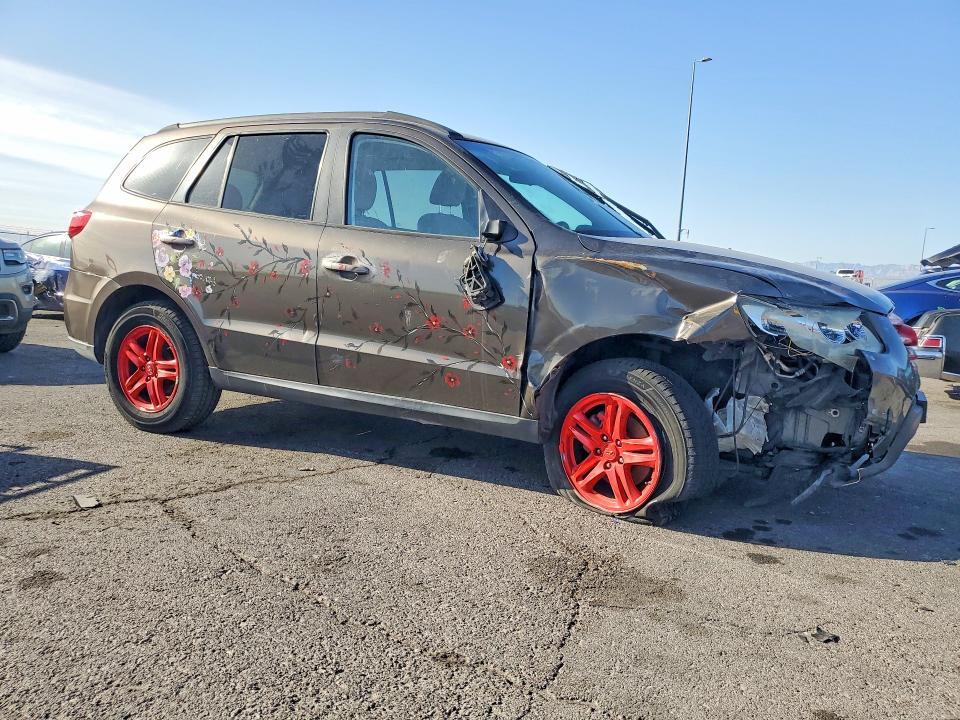 2012 Hyundai Santa fe VIN 5XYZG3AB6CG151721 COPART salvage auction — FRONT END, Salvage Title, sold $300 on 2026-07-15 (photo 4)