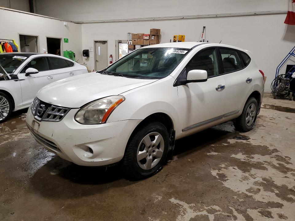 2012 Nissan Rogue sport VIN JN8AS5MT8CW262225 COPART salvage auction — FRONT END, On - Permit No Brand - Unfit, sold $400 on 2026-07-07 (photo 1)