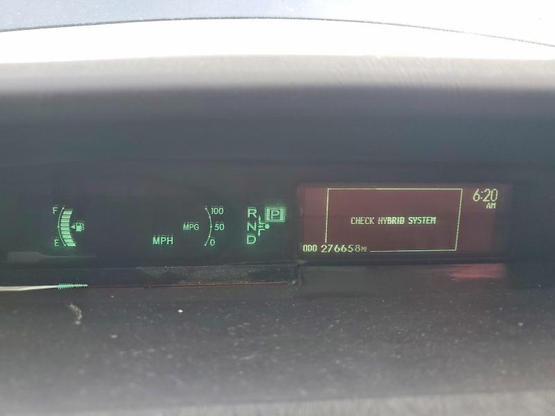 2010 Toyota Prius VIN JTDKN3DU7A1242255 COPART salvage auction — VANDALISM, CA - SALVAGE CERTIFICATE, sold $525 on 2026-07-14 (photo 9)