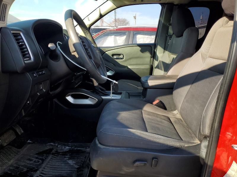 2022 Nissan Frontier VIN 1N6ED1CMXNN684142 COPART salvage auction — FRONT END, In - Cert Of Title-Salvage Title, sold $1,050 on 2026-06-29 (photo 7)