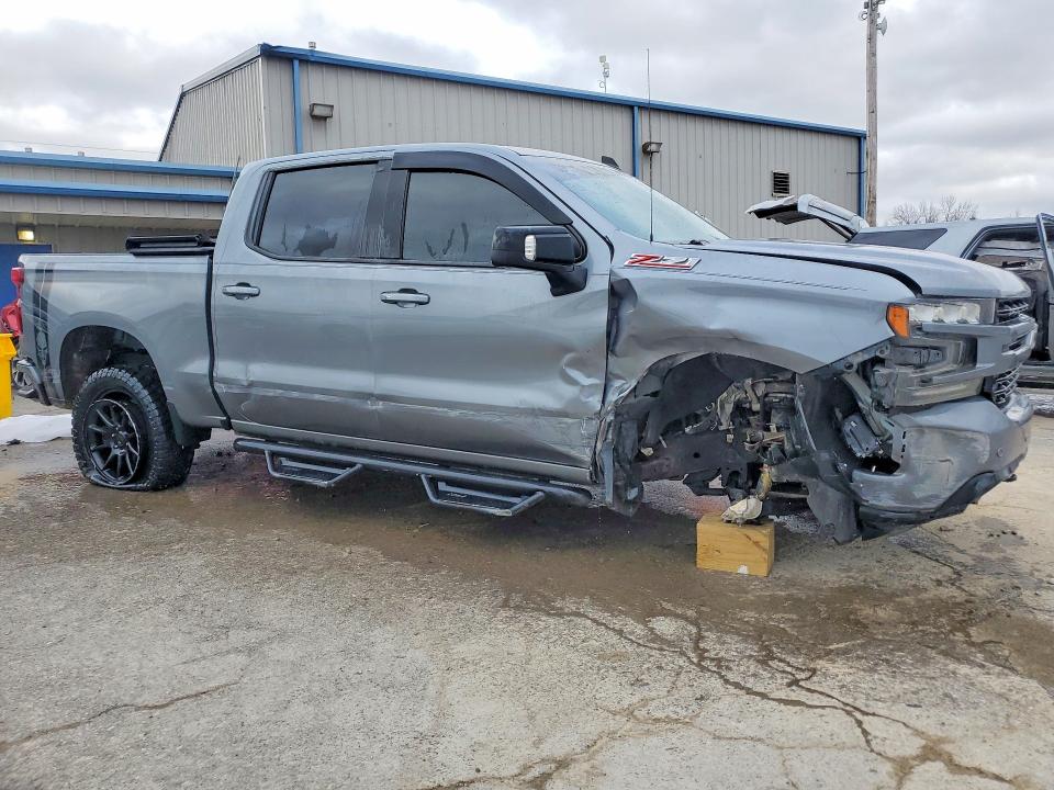 2021 Chevrolet Silverado VIN 3GCUYEEL7MG246877 COPART salvage auction — FRONT END, MO - SALVAGE CERTIFICATE OF TITLE, sold $7,900 on 2026-07-30 (photo 4)