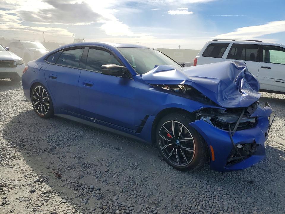 2023 BMW I4 VIN WBY33AW00PFP73624 COPART salvage auction — FRONT END, Co - Salvage Title, sold $6,600 on 2026-07-14 (photo 4)