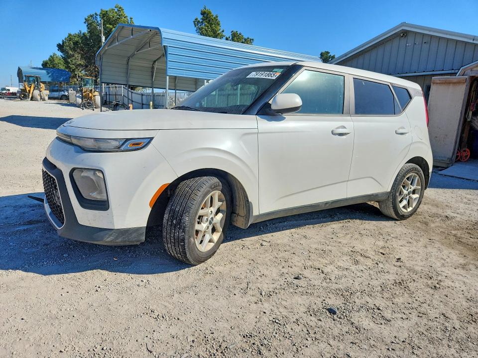 2022 Kia Soul VIN KNDJ23AU9N7180093 COPART salvage auction — FRONT END, Wv - Salvage Certificate, sold $3,200 on 2026-07-22 (photo 1)