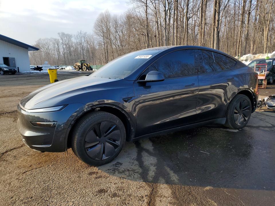 2026 Tesla Model y VIN 7SAYGDEE9TF526257 COPART salvage auction — ALL OVER, CT - CERT OF TITLE-SALVAGE, sold $13,100 on 2026-07-23 (photo 1)