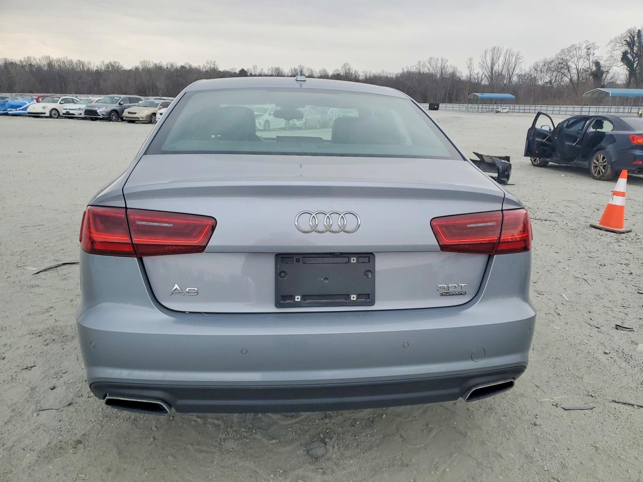 2017 Audi A6 VIN WAUH2AFC9HN016360 COPART salvage auction — Minor Dent/Scratches, NC - CERTIFICATE OF TITLE, sold $6,800 on 2026-03-09 (photo 6)
