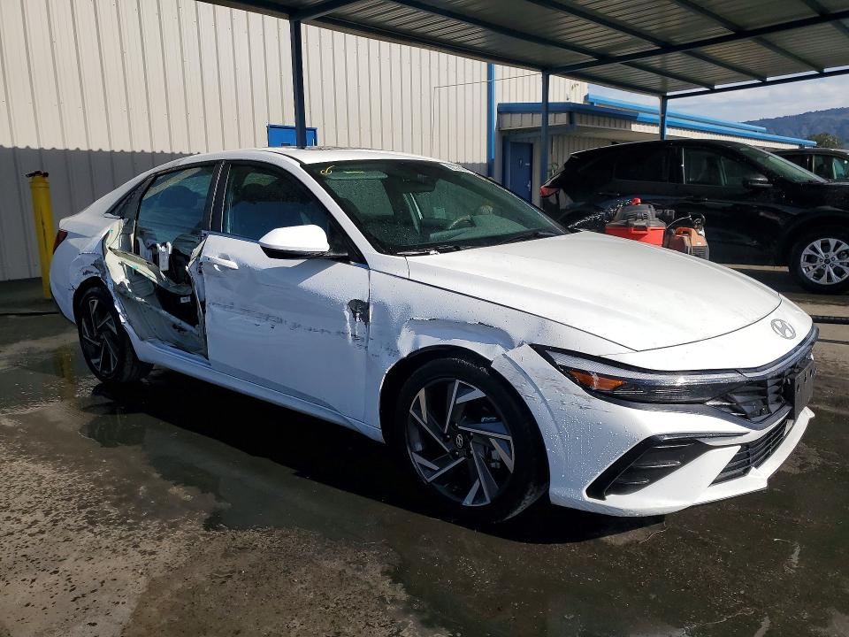 2025 Hyundai Elantra VIN KMHLS4DG4SU946843 COPART salvage auction — SIDE, Ca - Non-Repairable Vehicle Cert, sold $5,800 on 2026-07-20 (photo 4)