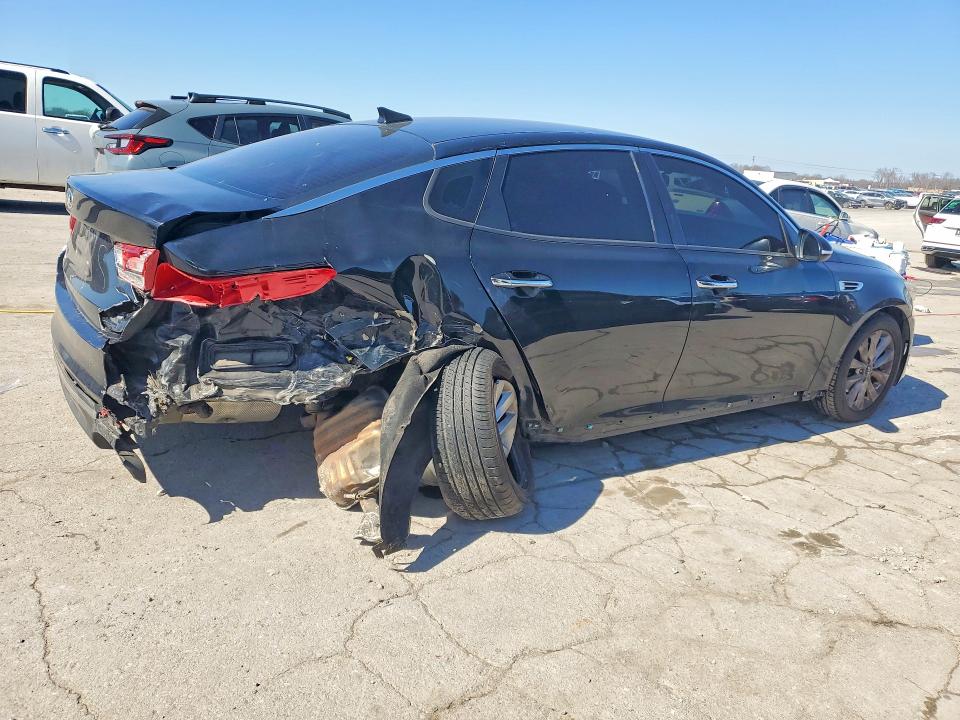 2016 Kia Optima VIN 5XXGT4L38GG073757 COPART salvage auction — REAR END, Tn - Salvage Certificate, sold $1,100 on 2026-07-20 (photo 3)