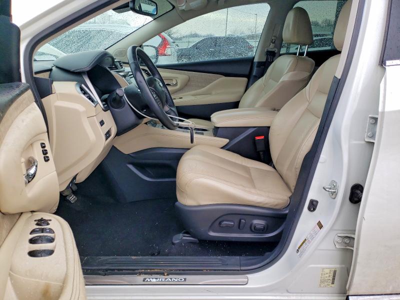 2020 Nissan Murano VIN 5N1AZ2CJ0LN118255 COPART salvage auction — REAR END, TX - CERTIFICATE OF TITLE, sold $2,500 on 2026-07-02 (photo 7)