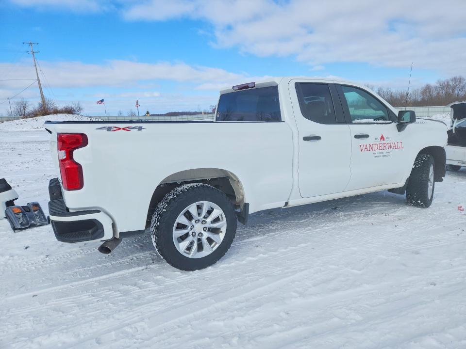 2021 Chevrolet Silverado VIN 1GCRYBEH7MZ122866 COPART salvage auction — FRONT END, Mi - Certificate Of Title, sold $6,200 on 2026-07-02 (photo 3)