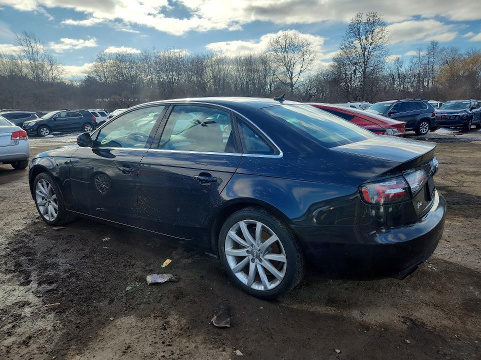 2013 Audi A4 VIN WAUFFAFL2DA144419 COPART salvage auction — MINOR DENT/SCRATCHES, Wv - Certificate Of Title, sold $2,850 on 2026-07-23 (photo 2)