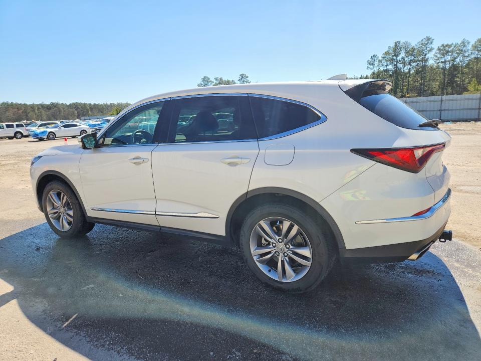 2024 Acura Mdx VIN 5J8YD9H34RL002535 COPART salvage auction — SIDE, Sc - Cert Of Title-Salvage, sold $10,000 on 2026-07-27 (photo 2)