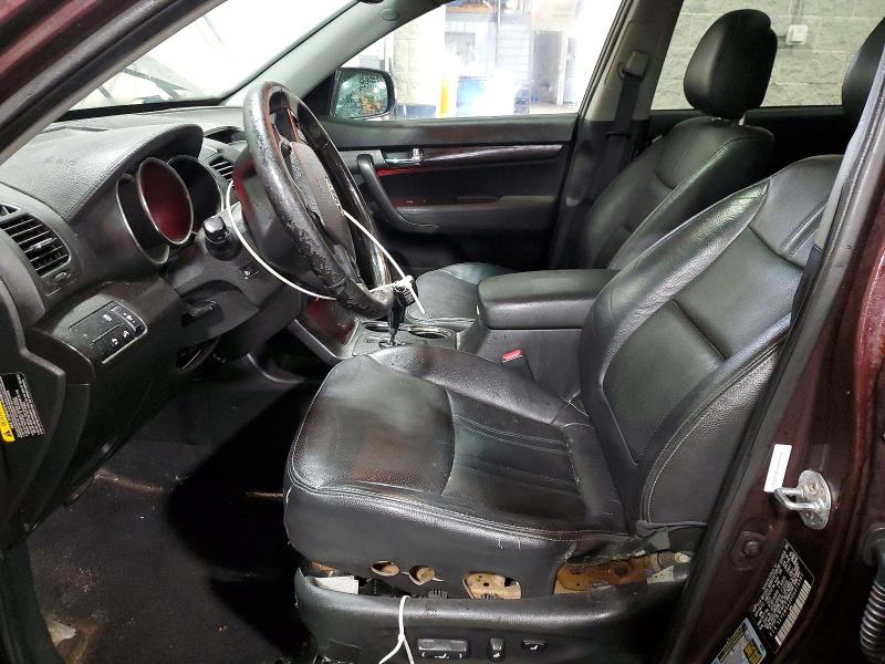 2013 Kia Sorento VIN 5XYKW4A20DG379581 COPART salvage auction — FRONT END, Mn - Cert Of Title-Prior Salvage, sold $1,100 on 2026-07-07 (photo 7)