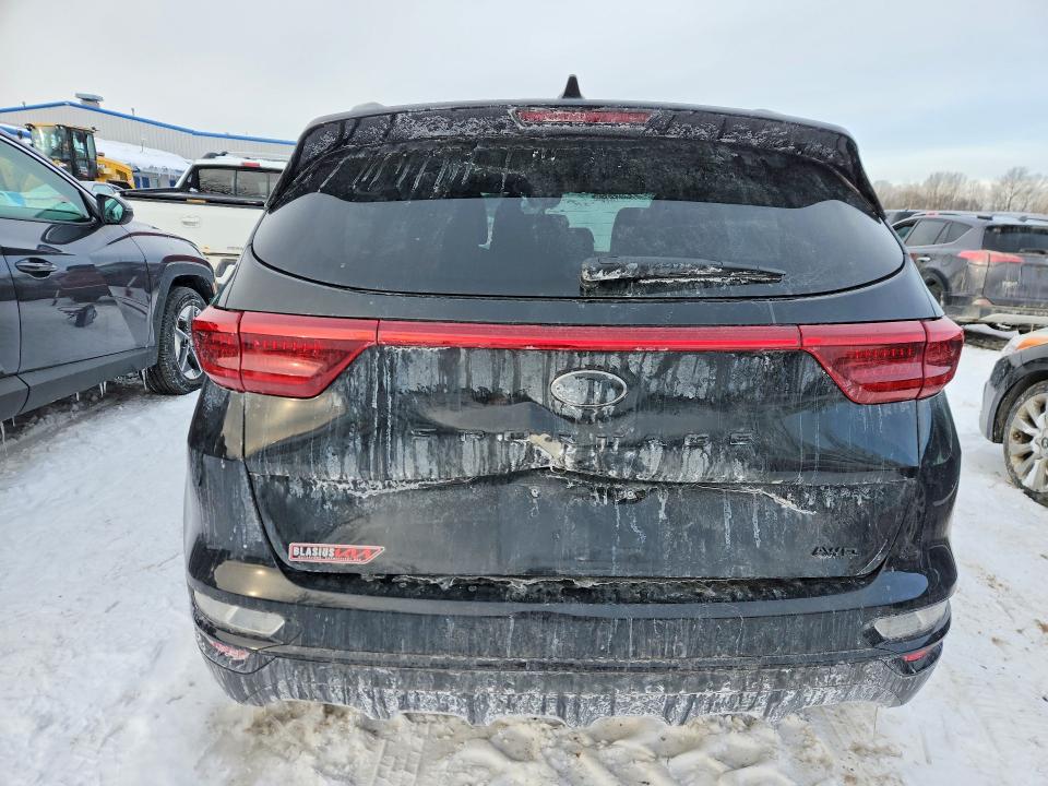2022 Kia Sportage VIN KNDP6CAC6N7014300 COPART salvage auction — BURN, Ny - Mv907A-Parts Only, sold $425 on 2026-07-22 (photo 6)