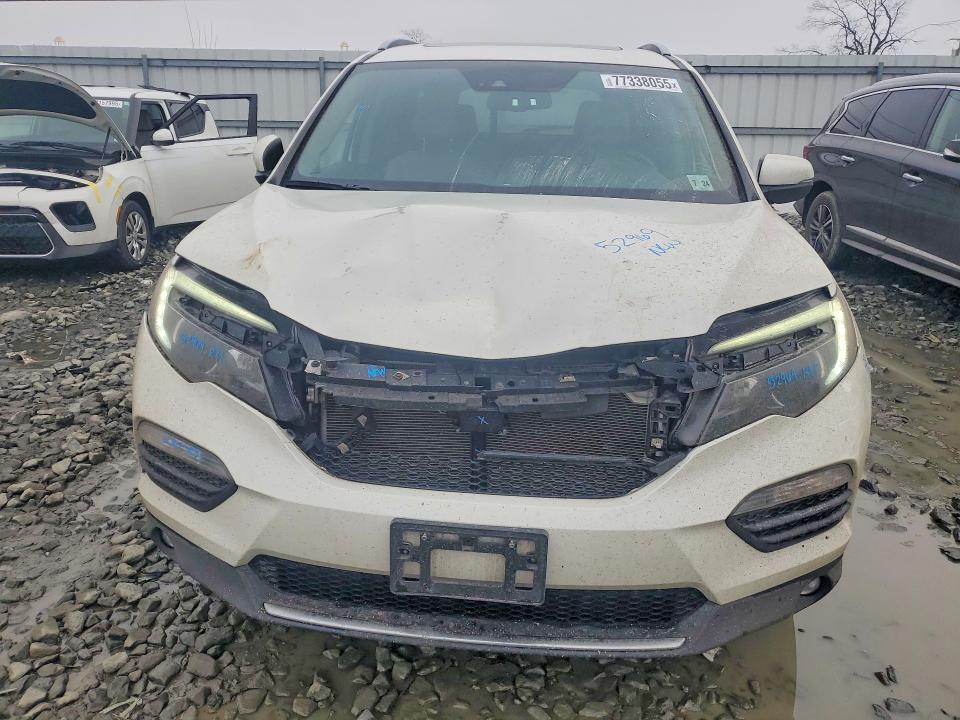 2018 Honda Pilot VIN 5FNYF6H01JB036372 COPART salvage auction — FRONT END, Nj - Cert Of Title-Salvage, sold $8,600 on 2026-07-27 (photo 5)