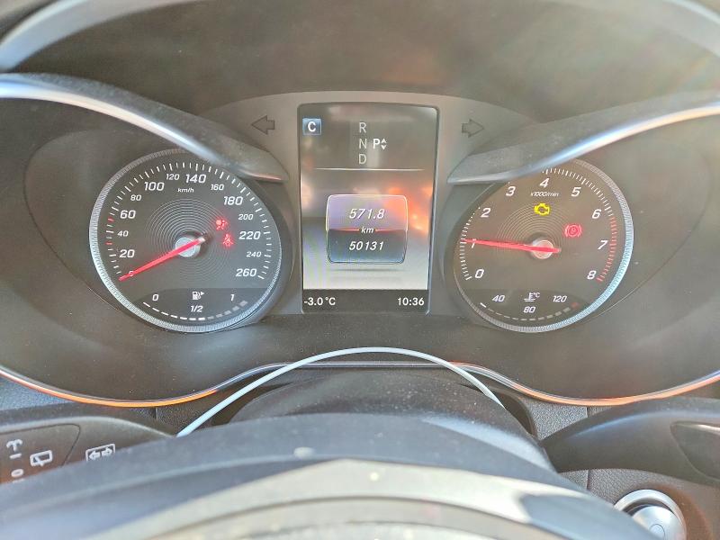 2018 Mercedes-benz Glc VIN WDC0G4KBXJV055717 COPART salvage auction — FRONT END, Salvage Title, sold $10,500 on 2026-08-04 (photo 9)