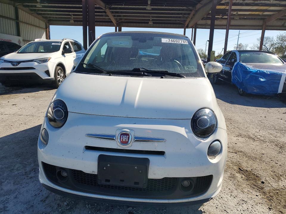 2018 Fiat 500 VIN 3C3CFFLH3JT412227 COPART salvage auction — SIDE, Fl - Cert Of Title Slvg Rebuildable, sold $1,350 on 2026-08-11 (photo 5)