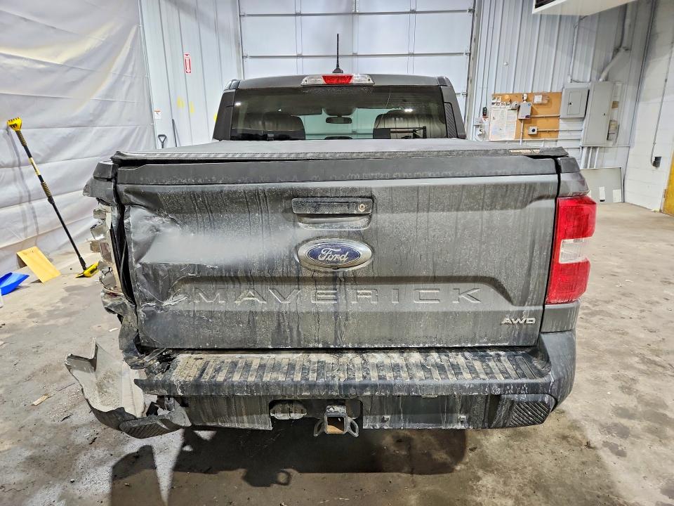 2023 Ford Maverick VIN 3FTTW8F94PRA09343 COPART salvage auction — REAR END, Nh - Cert Of Title-Salvage, sold $6,500 on 2026-07-02 (photo 6)