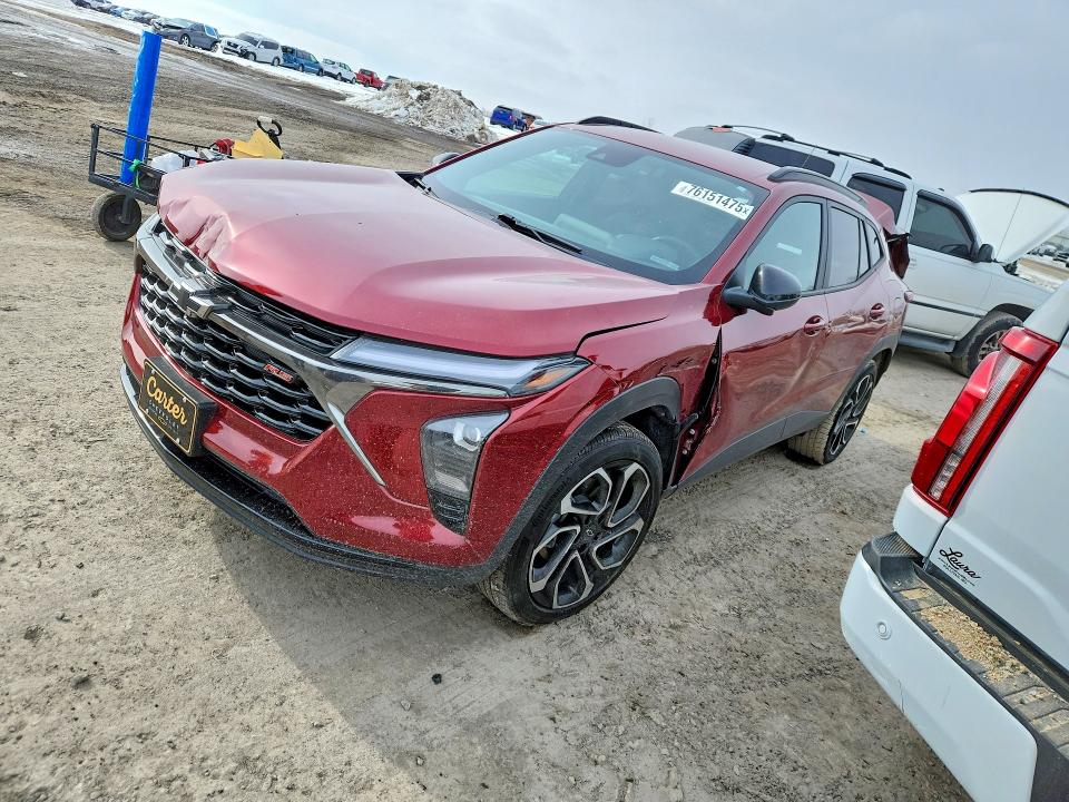 2025 Chevrolet Trax VIN KL77LJEP7SC178374 COPART salvage auction — FRONT END, Other, sold $5,900 on 2026-07-23 (photo 1)