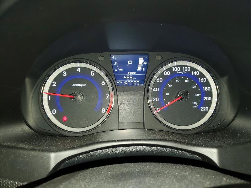 2013 Hyundai Accent VIN KMHCT5AE7DU096943 COPART salvage auction — FRONT END, Ns - Salvage Title, sold $900 on 2026-07-16 (photo 9)