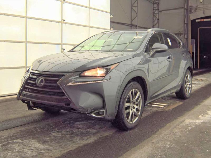 2015 Lexus Nx 300h VIN JTJBJRBZ1F2017292 COPART salvage auction — MINOR DENT/SCRATCHES, Az - Dealer Only Clean Title (P), sold $8,000 on 2026-07-08 (photo 2)