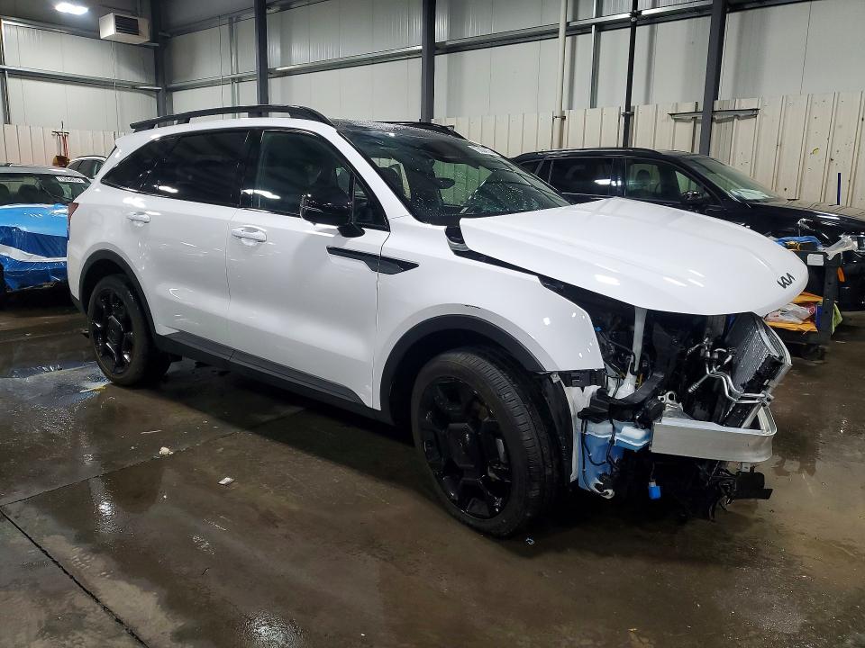 2025 Kia Sorento VIN 5XYRKDJF5SG390375 COPART salvage auction — FRONT END, Mn - Cert Of Title-Salvage, sold $300 on 2026-07-14 (photo 4)