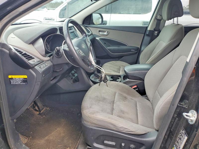 2014 Hyundai Santa fe VIN KM8SM4HF0EU036196 COPART salvage auction — MECHANICAL, Al - Certificate Of Title, sold $1,200 on 2026-07-16 (photo 7)