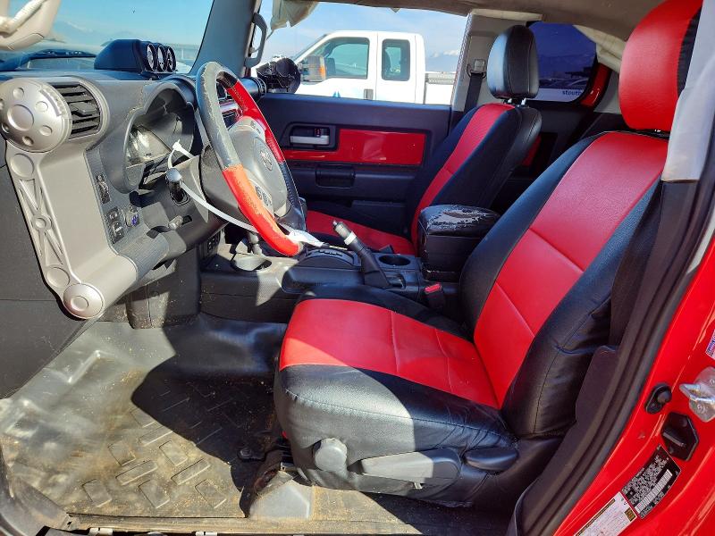 2012 Toyota Fj cruiser VIN JTEBU4BF6CK142489 COPART salvage auction — FRONT END, Ut - Salvage Certificate, sold $4,200 on 2026-07-24 (photo 7)