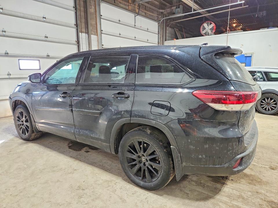 2019 Toyota Highlander VIN 5TDJZRFH7KS973517 COPART salvage auction — FRONT END, Salvage Title, sold $225 on 2026-07-23 (photo 2)
