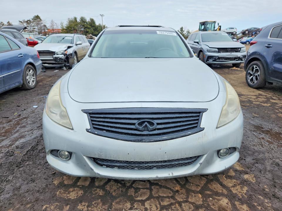 2011 Infiniti G VIN JN1CV6AR6BM355249 COPART salvage auction — REAR END, Ct - Cert Of Title-Salvage, sold $625 on 2026-07-14 (photo 5)