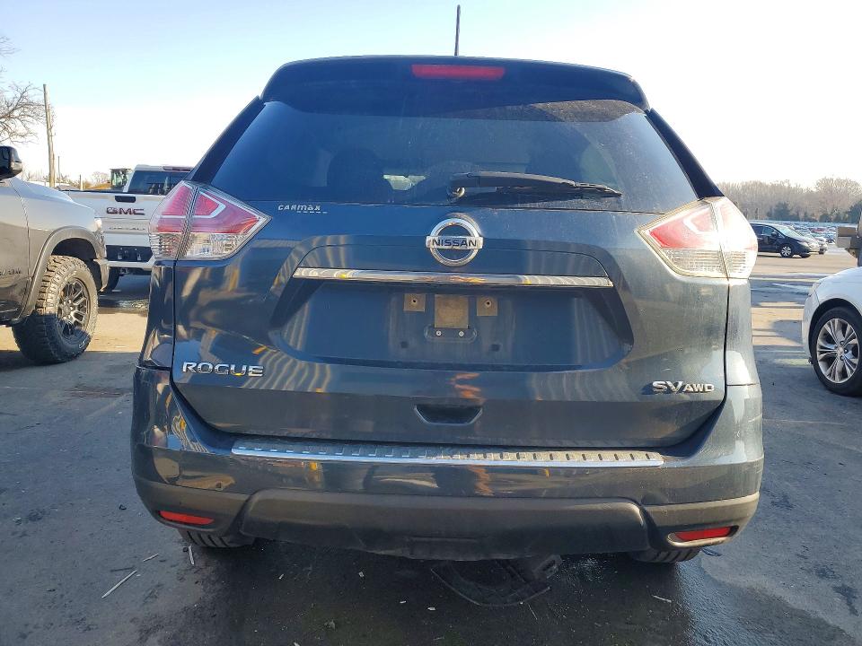 2016 Nissan Rogue VIN JN8AT2MV1GW148666 COPART salvage auction — FRONT END, Nj - Cert Of Title-Salvage, sold $425 on 2026-07-28 (photo 6)