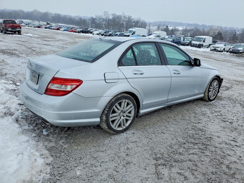 2008 Mercedes-benz C class VIN WDDGF54X98R014705 COPART salvage auction — FRONT END, PA - CERTIFICATE OF SALVAGE, sold $4,050 on 2026-08-07 (photo 3)