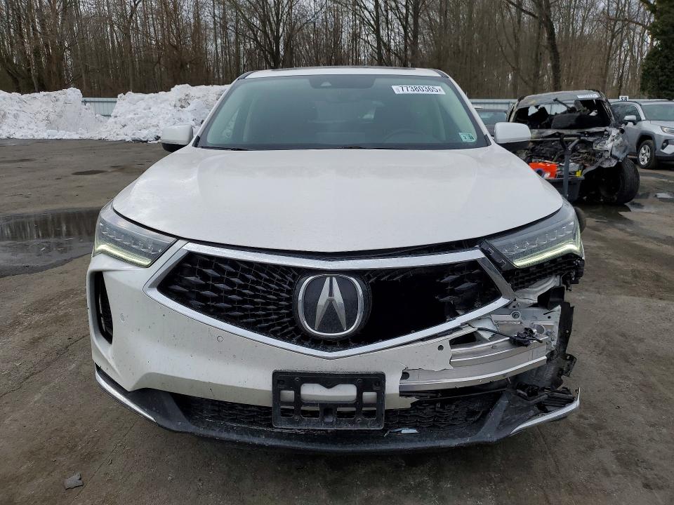 2024 Acura Rdx VIN 5J8TC2H59RL014489 COPART salvage auction — FRONT END, Nj - Cert Of Title-Salvage, sold $12,800 on 2026-07-21 (photo 5)