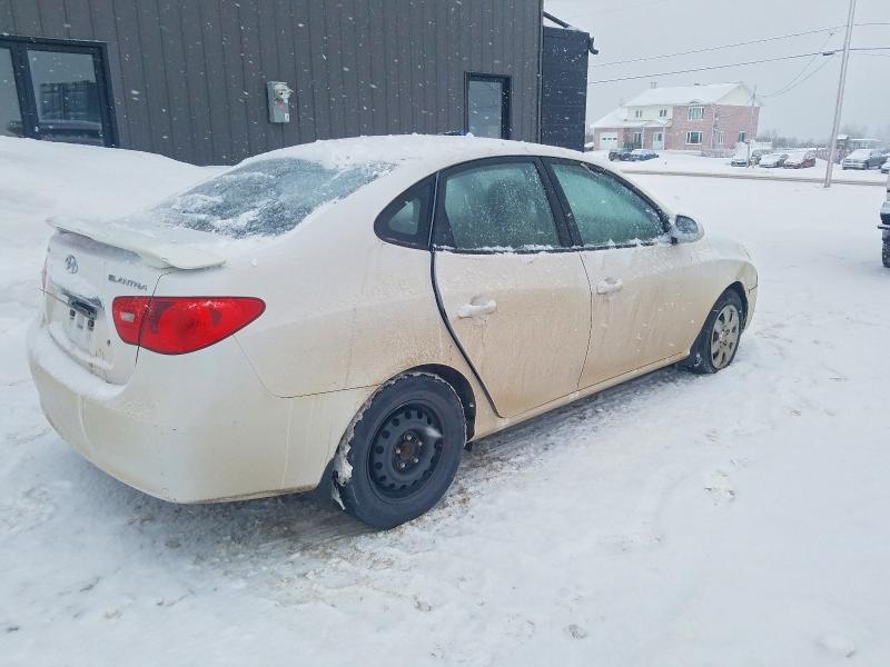 2010 Hyundai Elantra VIN KMHDU4BD7AU991037 COPART salvage auction — FRONT END, Qc - Gravement Accidente, sold $375 on 2026-07-07 (photo 3)