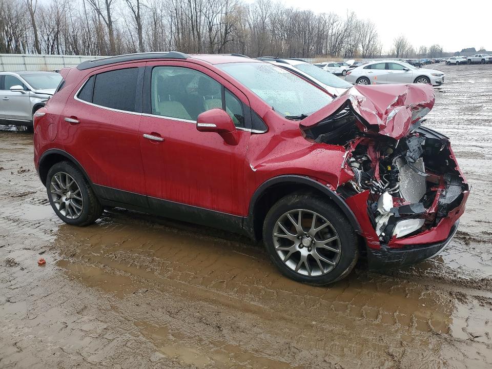 2019 Buick Encore VIN KL4CJ1SB4KB877848 COPART salvage auction — FRONT END, Mi - Dealer Only Clean Title, sold $575 on 2026-07-08 (photo 4)