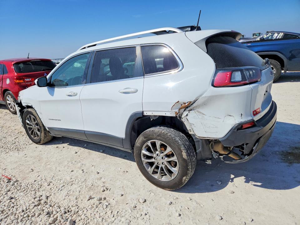 2019 Jeep Cherokee VIN 1C4PJLLB1KD265712 COPART salvage auction — Front End, TX - CERTIFICATE OF TITLE, sold $3,200 on 2026-07-09 (photo 2)