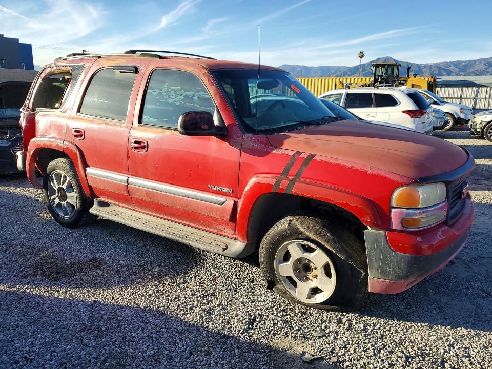 2001 Gmc Yukon VIN 1GKEC13T61J192744 COPART salvage auction — REAR END, Id - Salvage Certificate Of Title, sold $400 on 2026-08-26 (photo 4)