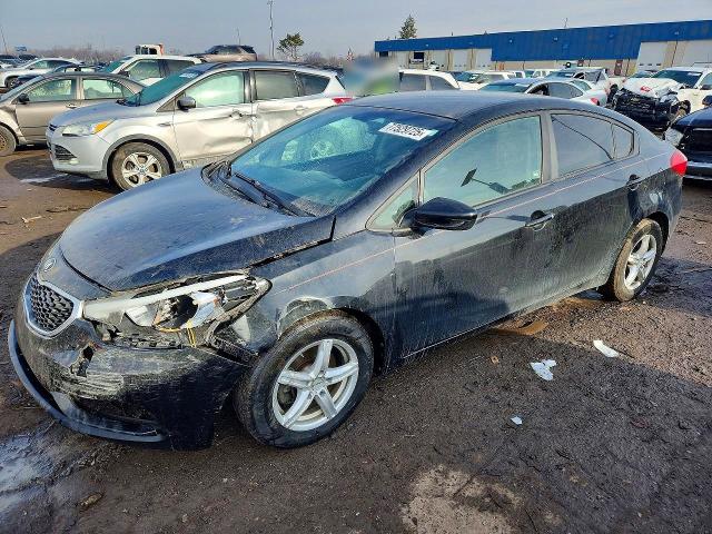 2016 Kia Forte VIN KNAFK4A6XG5618466 COPART salvage auction — FRONT END, MI - CERTIFICATE OF TITLE, sold $950 on 2026-07-24 (photo 1)