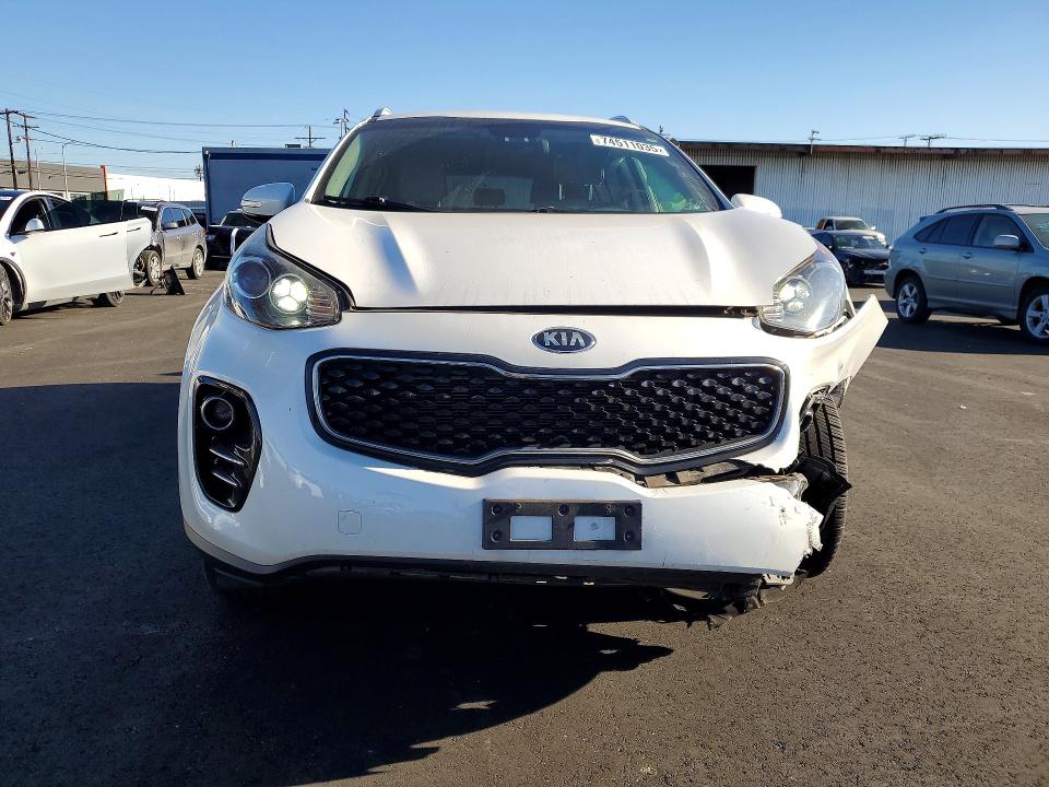 2018 Kia Sportage VIN KNDPNCAC1J7428663 COPART salvage auction — FRONT END, Nj - Cert Of Title-Salvage, sold $3,950 on 2026-07-06 (photo 5)