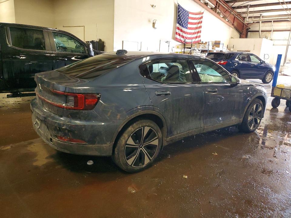 2024 Polestar 2 VIN YSMFD3KA7RL223920 COPART salvage auction — FRONT END, Mi - Cert Of Title-Salvage Vehicle, sold $4,750 on 2026-07-10 (photo 3)