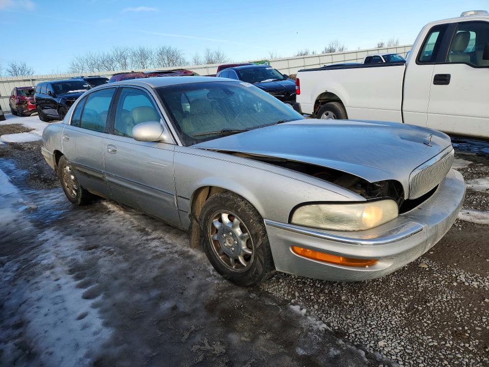 2002 Buick Park avenue VIN 1G4CW54K124131238 COPART salvage auction — FRONT END, In - Cert Of Title-Salvage Title, sold $375 on 2026-07-02 (photo 4)