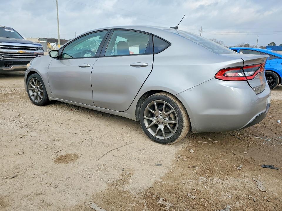2015 Dodge Dart VIN 1C3CDFAA6FD406009 COPART salvage auction — FRONT END, Tx - Salvage Vehicle Title, sold $650 on 2026-07-02 (photo 2)