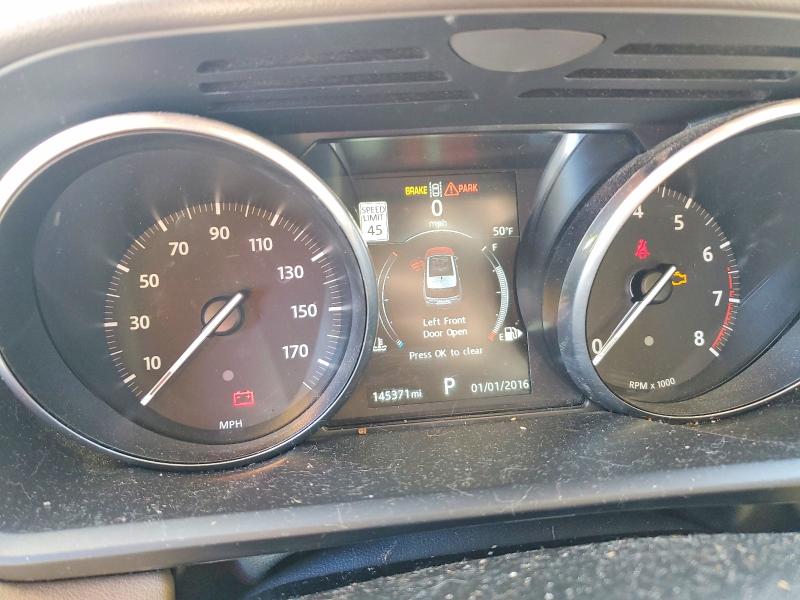 2017 Land rover RANGE ROVER VIN SALWR2FV9HA684513 COPART salvage auction — MINOR DENT/SCRATCHES, Fl - Certificate Of Title, sold $4,900 on 2026-07-27 (photo 9)
