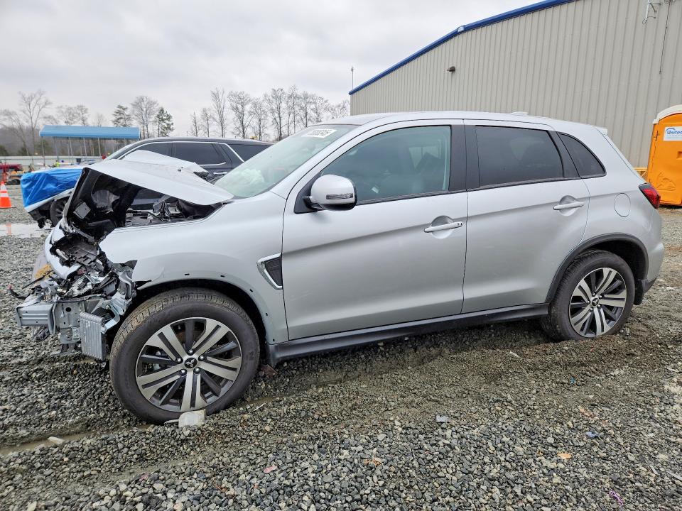 2025 Mitsubishi Outlander VIN JA4ARUAU2SU014216 COPART salvage auction — FRONT END, Sc - Cert Of Title-Salvage, sold $3,100 on 2026-07-13 (photo 1)