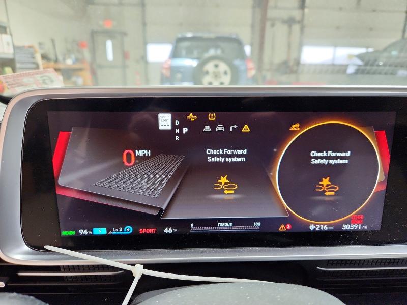 2023 Hyundai Ioniq 6 VIN KMHM34AC0PA039292 COPART salvage auction — FRONT END, Pa - Certificate Of Salvage, sold $9,400 on 2026-07-10 (photo 9)