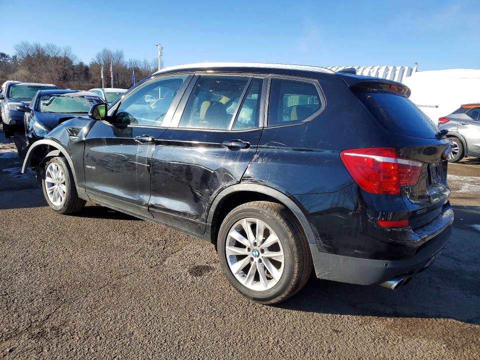 2016 BMW X3 VIN 5UXWX9C50G0D81913 COPART salvage auction — FRONT END, Ma - Certificate Of Title, sold $4,900 on 2026-07-31 (photo 2)