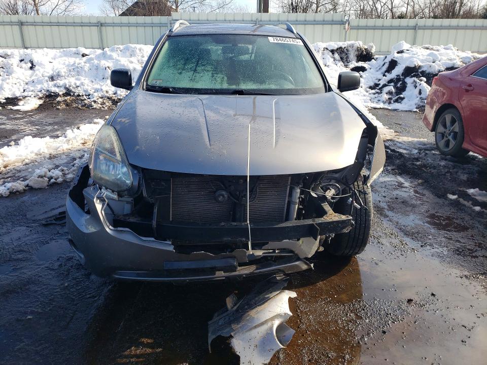 2015 Nissan Rogue VIN JN8AS5MV9FW253541 COPART salvage auction — FRONT END, Ct - Cert Of Title-Salvage, sold $825 on 2026-07-10 (photo 5)