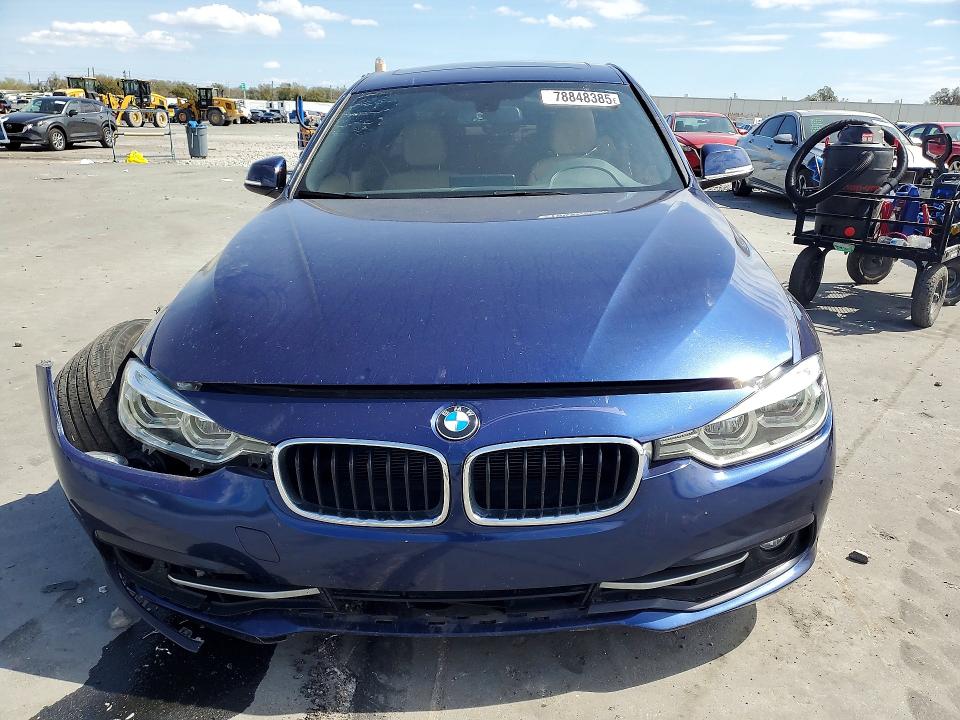 2016 BMW 3er VIN WBA8E9G52GNT46068 COPART salvage auction — FRONT END, Salvage Title, sold $2,050 on 2026-08-17 (photo 5)